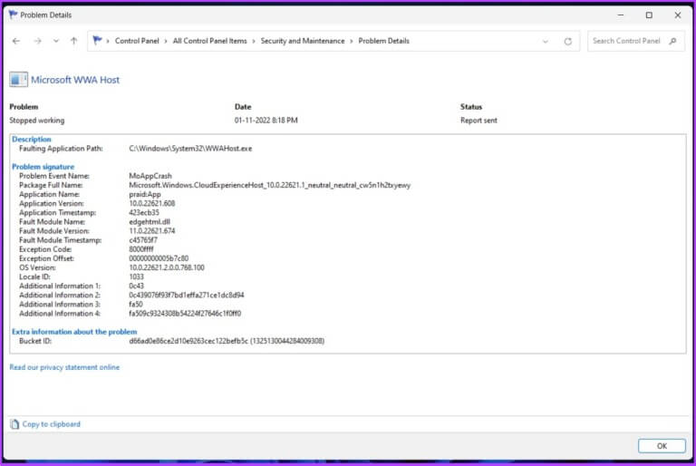Find-BSOD-Log-Files-in-Windows-9-768x514-1-768x514 أفضل 4 طرق للبحث عن موقع ملف سجل شاشة الموت الزرقاء في Windows