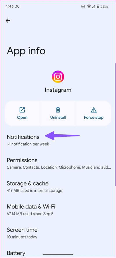 Fix-delayed-Instagram-notifications-1-400x889 أفضل 10 طرق لإصلاح تأخر إشعارات Instagram
