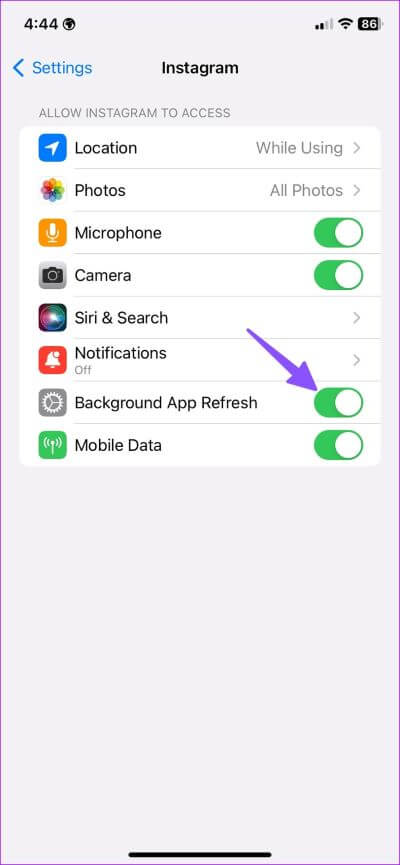 Fix-delayed-Instagram-notifications-3-400x865 أفضل 10 طرق لإصلاح تأخر إشعارات Instagram