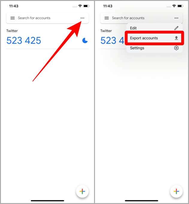 Google-Authenticator-app-631x681 كيفية تصدير الحسابات من Google Authenticator
