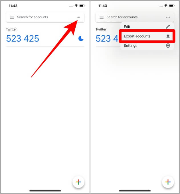 كيفية تصدير الحسابات من Google Authenticator - %categories