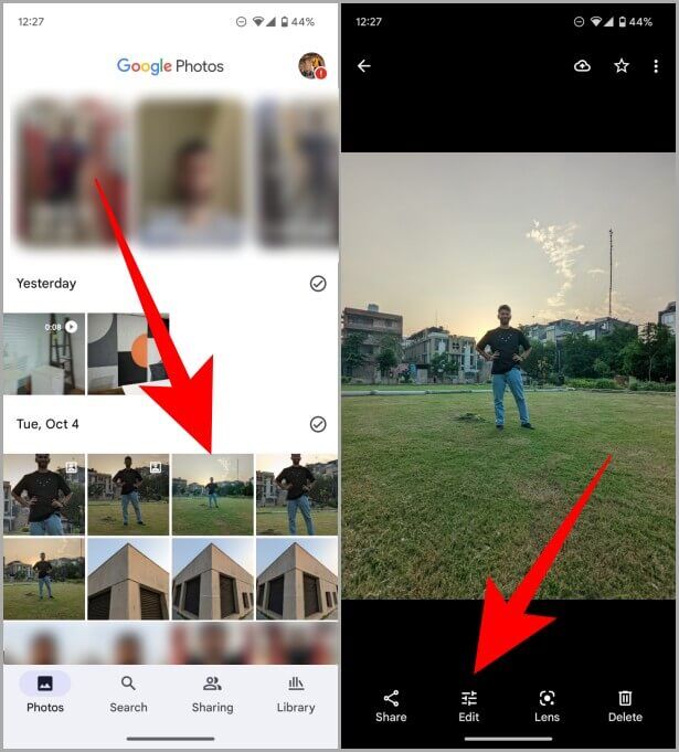 Google-Photos-Pixel-7-615x681 كيفية استخدام Magic Eraser على هاتف Pixel 7