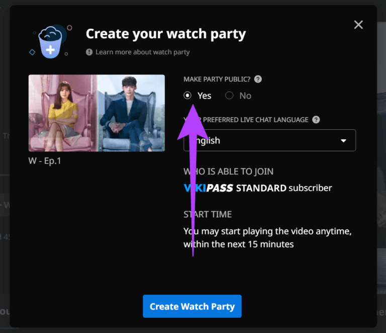 How-to-Create-and-Join-a-Watch-Party-on-Rakuten-Viki-6-768x662-1 كيفية إنشاء والانضمام إلى مشاهدة الحفلة على Viki