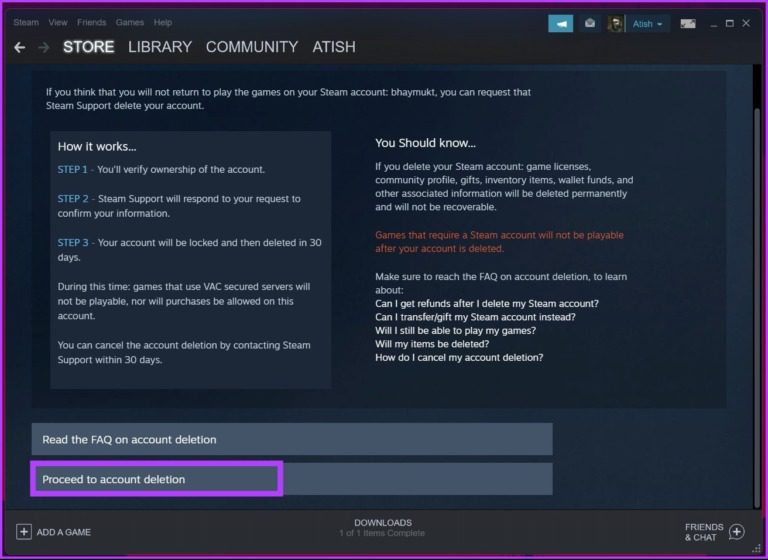 كيفية حذف حساب Steam نهائيًا - %categories