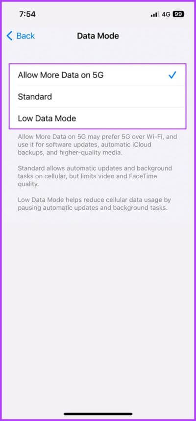 How-to-Manage-5G-Data-Mode-Options-2-717x1536-1-400x857 كيفية تشغيل أو إيقاف تشغيل 5G على iPhone وهل يجب عليك استخدامه