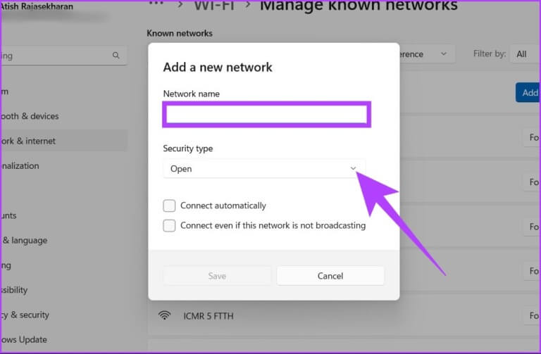 3 طرق للاتصال بشبكة Wi-Fi المخفية في Windows - %categories