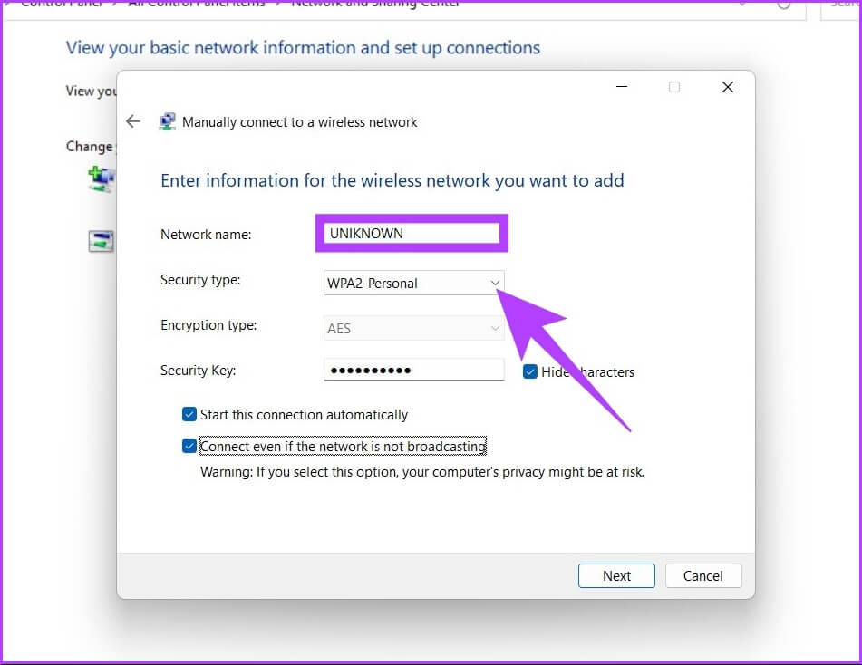How-to-connect-to-hidden-Wi-Fi-network-in-Windows_4-1-951x734 3 طرق للاتصال بشبكة Wi-Fi المخفية في Windows