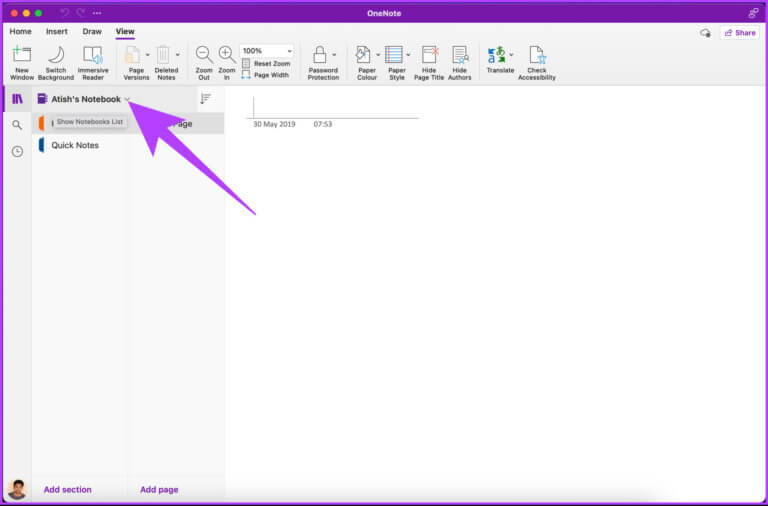 How-to-delete-a-notebook-in-Onenote_17-1-768x506-1-768x506 كيفية حذف دفتر ملاحظات في Microsoft OneNote