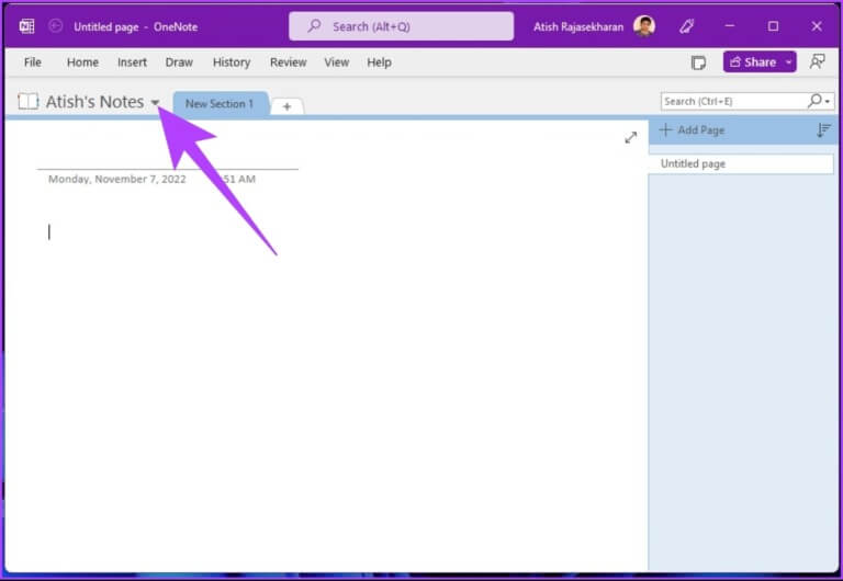 How-to-delete-a-notebook-in-Onenote_2-1-768x530-1-768x530 كيفية حذف دفتر ملاحظات في Microsoft OneNote
