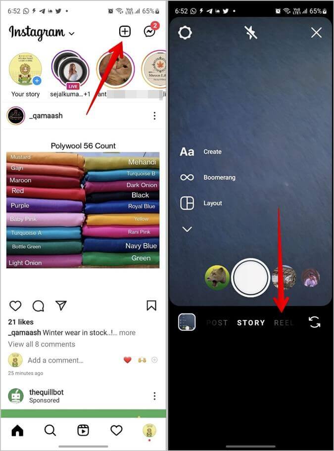 كيفية تحميل ريلز على Instagram من المعرض وجهاز الكمبيوتر - %categories