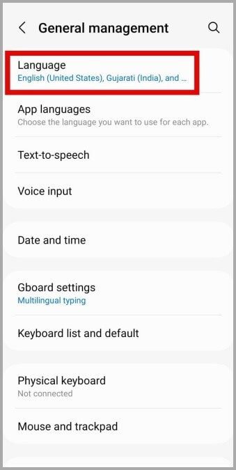Language-Settings-on-Samsung-Galaxy-Phone كيفية تغيير النظام ولغة التطبيقات الفردية على هواتف Samsung Galaxy