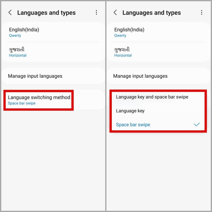Language-Switching-Method كيفية تغيير النظام ولغة التطبيقات الفردية على هواتف Samsung Galaxy