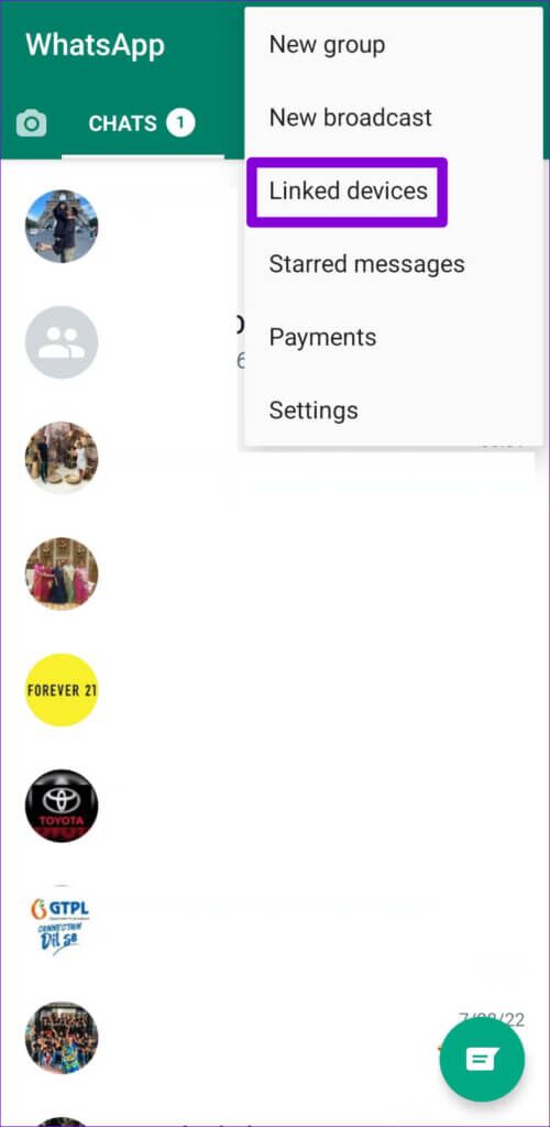 Linked-Devices-on-WhatsApp-1-500x1024-1-500x1024 أفضل 7 طرق لإصلاح عدم عرض الإشعارات لتطبيق WhatsApp سطح المكتب على Windows 11