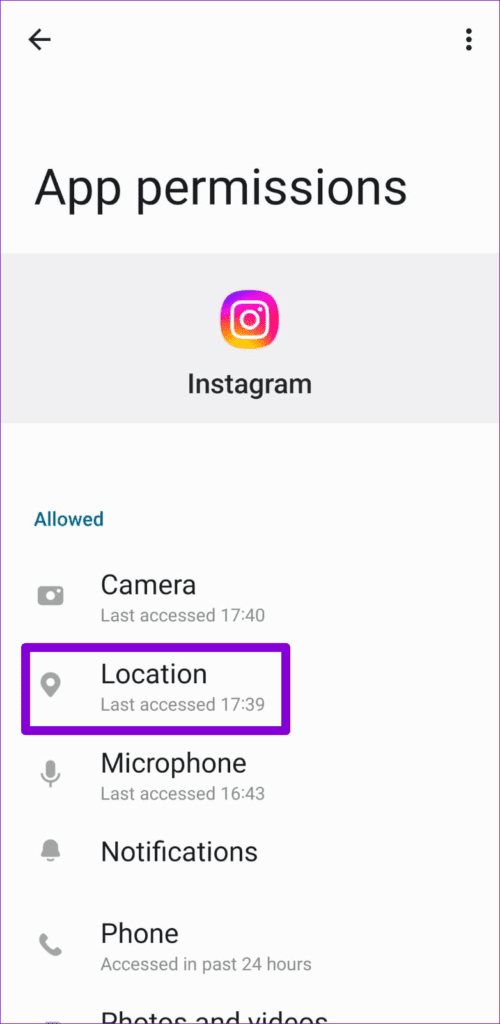 Location-Permission-for-Instagram-500x1024-1 أفضل 7 طرق لإصلاح عدم عمل الفلاتر والتأثيرات على Instagram