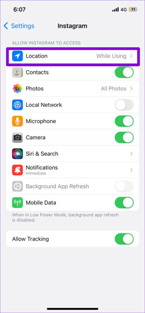 Location-Permission-for-Instagram-on-iPhone-474x1024-1 أفضل 7 طرق لإصلاح عدم عمل الفلاتر والتأثيرات على Instagram