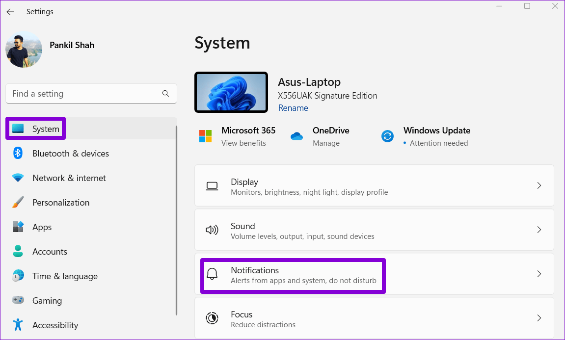 Notifications-in-Windows-11 كيفية تغيير أو تعطيل أصوات الإشعارات في Windows 11