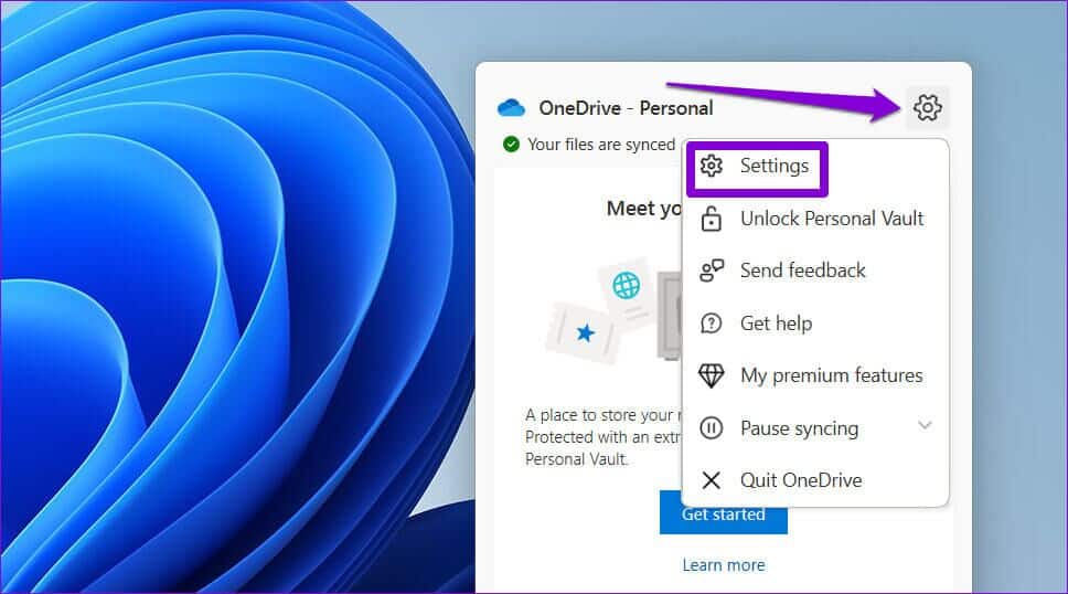 OneDrive-Settings-1-968x538 أفضل 8 طرق لإصلاح استخدام Windows Explorer العالي لوحدة المعالجة المركزية على Windows 11