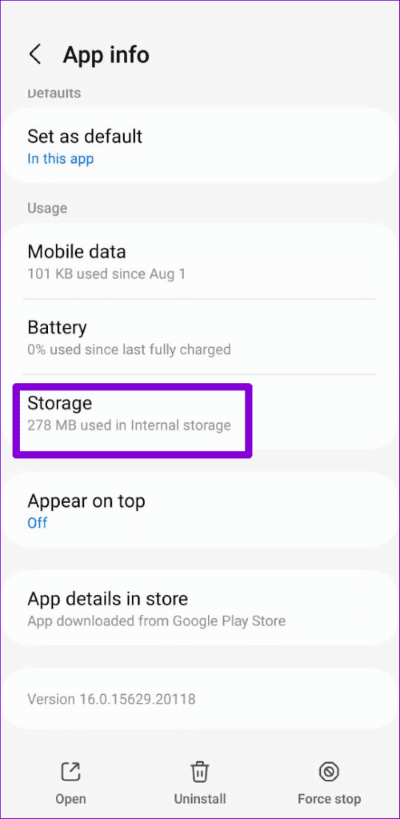 OneNote-Storage-on-Android-500x1024-1 أفضل 6 طرق لإصلاح عدم عمل تطبيق OneNote على Android
