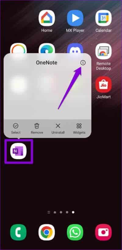 Open-OneNote-App-Info-500x1024-1-400x819 أفضل 6 طرق لإصلاح عدم عمل تطبيق OneNote على Android