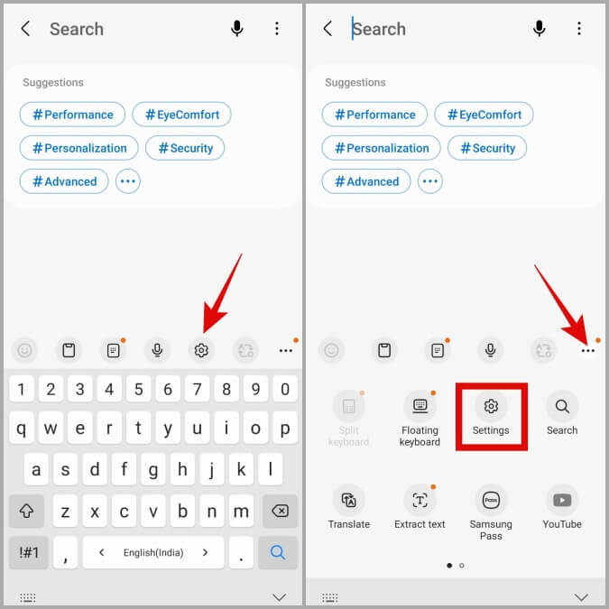 Open-Samsung-Keyboard-Settings-Menu كيفية تغيير النظام ولغة التطبيقات الفردية على هواتف Samsung Galaxy