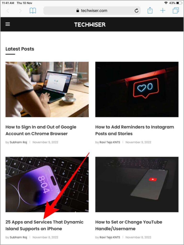 كيفية تمكين عرض القارئ (الوضع) في Safari على iPhone و iPad و Mac أحلى