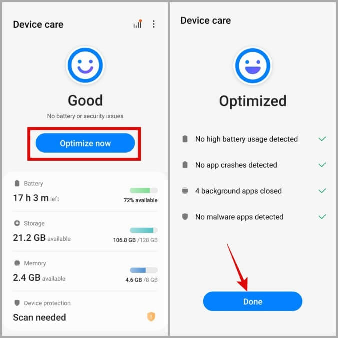 Optmize-Your-Samsung-Phone-With-Device-Care-675x675 أفضل 7 طرق لمنع ارتفاع درجة حرارة هاتف Samsung Galaxy الخاص بك