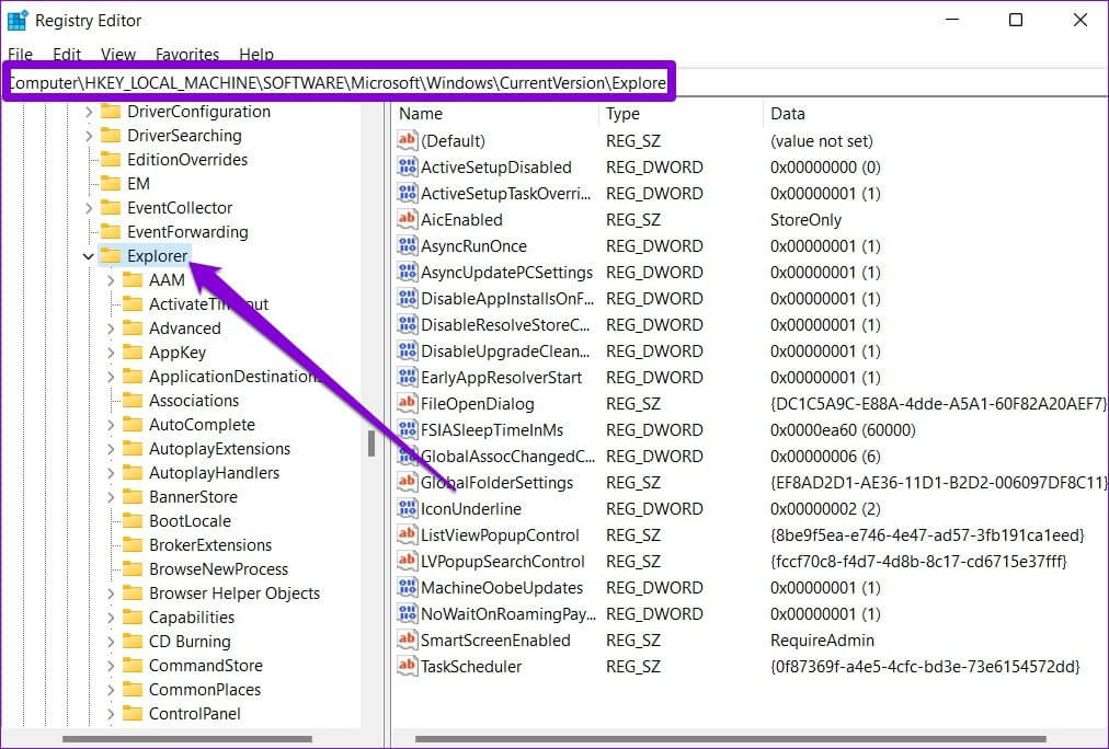 Registry-Editor-1-1012x684 كيفية استخدام الوصول السريع في Windows 11