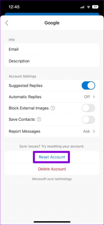 أفضل 8 طرق لإصلاح عدم مزامنة تطبيق Outlook لرسائل البريد الإلكتروني على iPhone - %categories