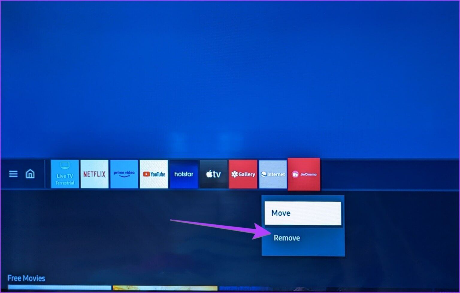 Samsung-TV-App-Remove-From-Home-Screen-1536x978-1-1536x978 5 طرق لحذف وإعادة تثبيت التطبيقات على تلفزيون Samsung الذكي