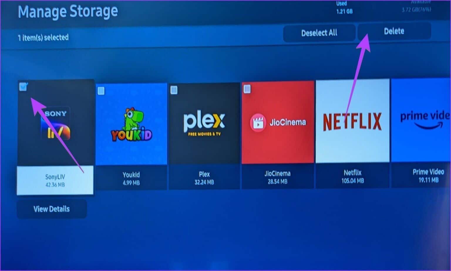 Samsung-TV-Device-Care-Delete-app-1536x922-1-1536x922 5 طرق لحذف وإعادة تثبيت التطبيقات على تلفزيون Samsung الذكي