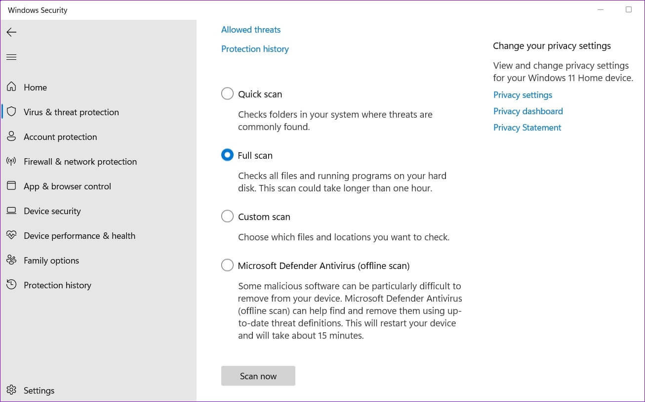 Scan-with-Windows-Security-1-1306x813 أفضل 8 طرق لإصلاح استخدام Windows Explorer العالي لوحدة المعالجة المركزية على Windows 11