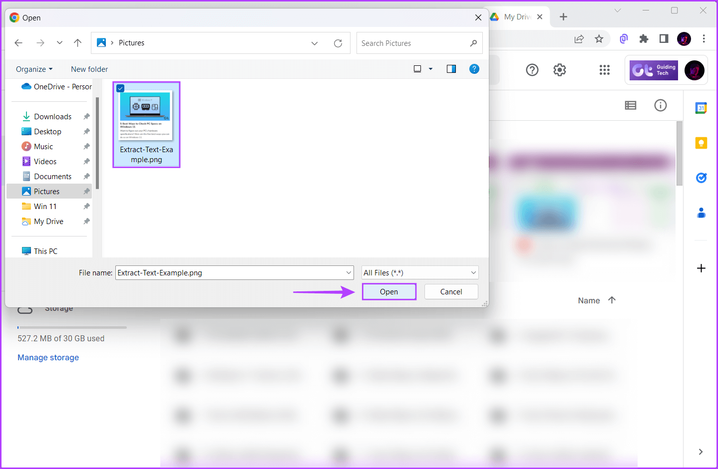 Select-the-image-1 أفضل 3 طرق لاستخراج النص من الصور على Windows 11