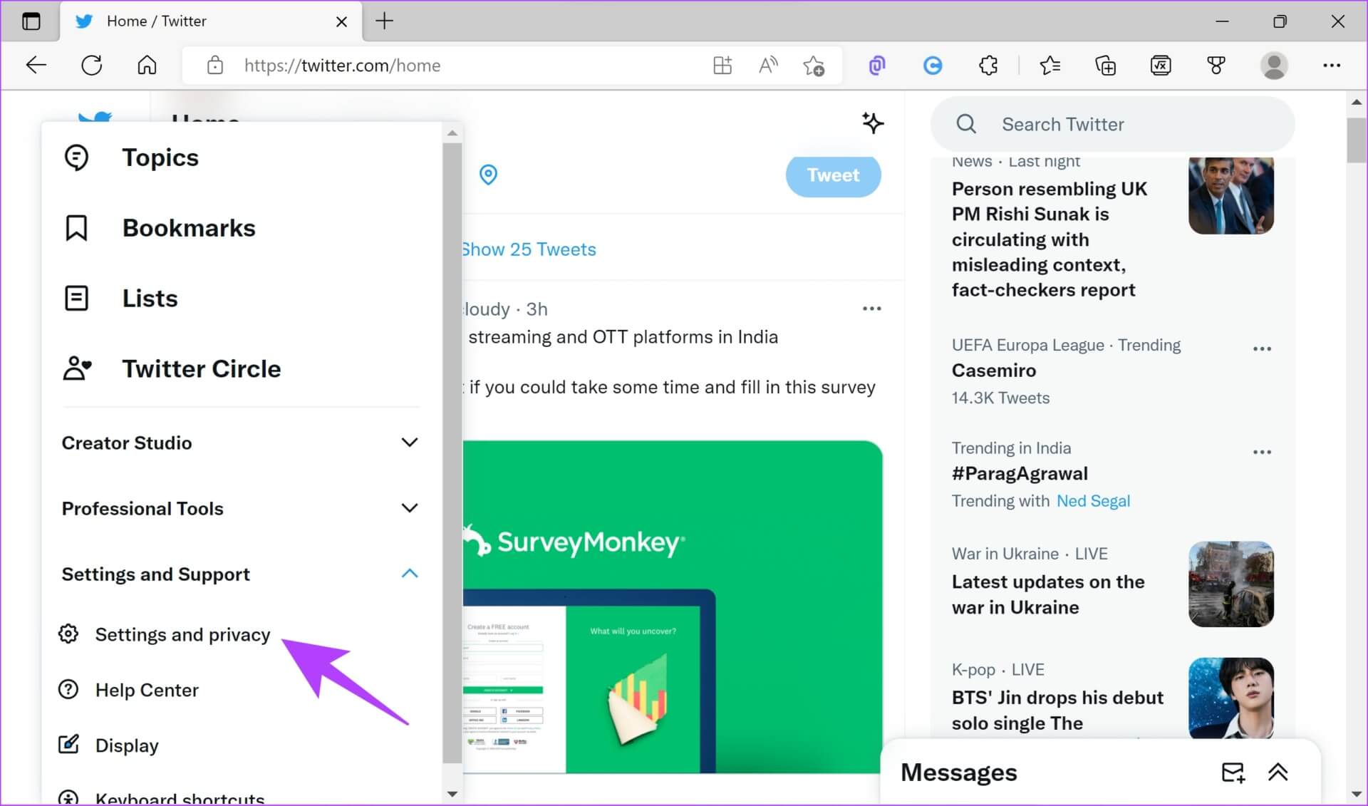Settings-and-Privacy-3-1920x1131 كيف ترى المحتوى الحساس على Twitter