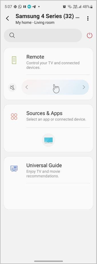 SmartThings-App-Control-TV-340x919 أفضل 7 طرق لتوصيل Android أو iPhone بتلفزيون Samsung لاسلكيًا