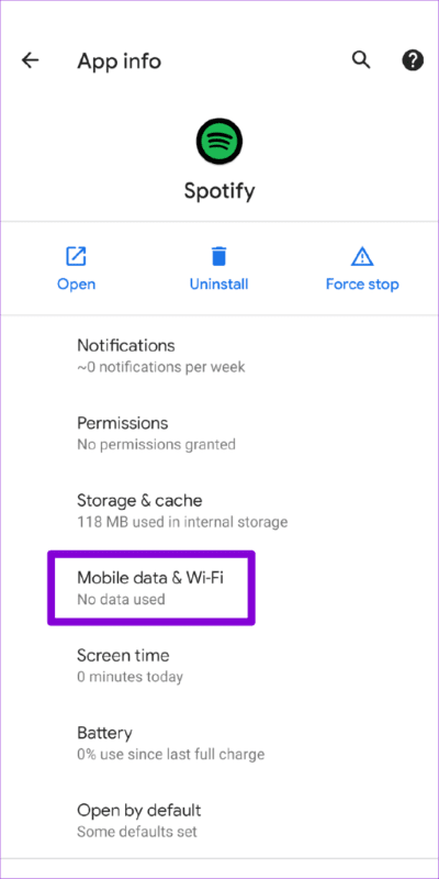 Spotify-Mobile-Data-and-Wi-Fi-512x1024-1 أفضل 6 طرق لإصلاح خطأ لا يوجد اتصال متاح بالإنترنت في Spotify على Android