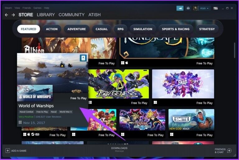 Steam-on-Windows-11-1-768x515-1-768x515 كيفية تنزيل Steam واستخدامه على Windows 11