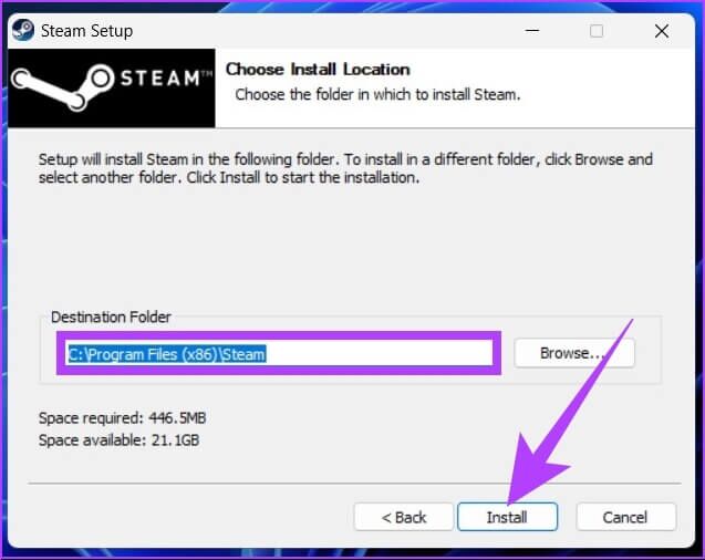 Steam-on-Windows-11_8-637x506 كيفية تنزيل Steam واستخدامه على Windows 11
