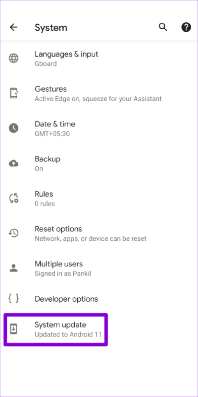 System-Update-on-Android-512x1024-1 أفضل 7 طرق لإصلاح عدم عمل الإيماءات على Android