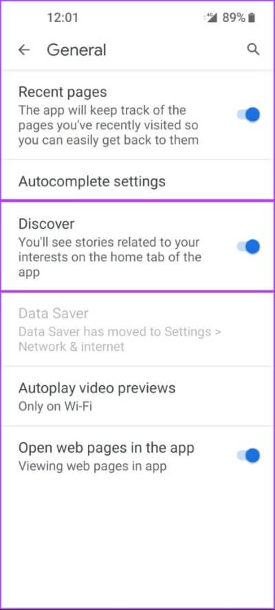 كيفية تعطيل Google Discover تمامًا على Android - %categories