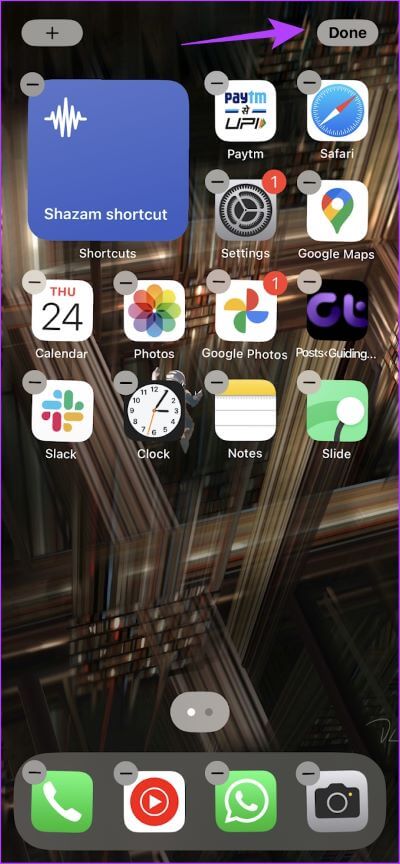 Tap-on-Done كيفية إضافة اختصار Shazam على iPhone