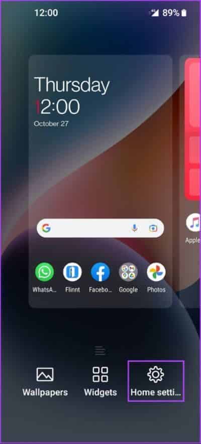 Tap-on-home-Settings-463x1024-1-400x885 كيفية تعطيل Google Discover تمامًا على Android
