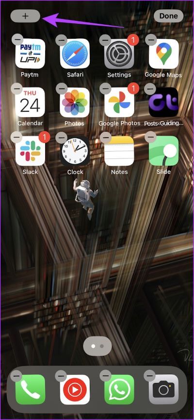 Tap-on-the-icon كيفية إضافة اختصار Shazam على iPhone
