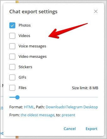 كيفية تنزيل صور أو مقاطع فيديو متعددة من Telegram - %categories