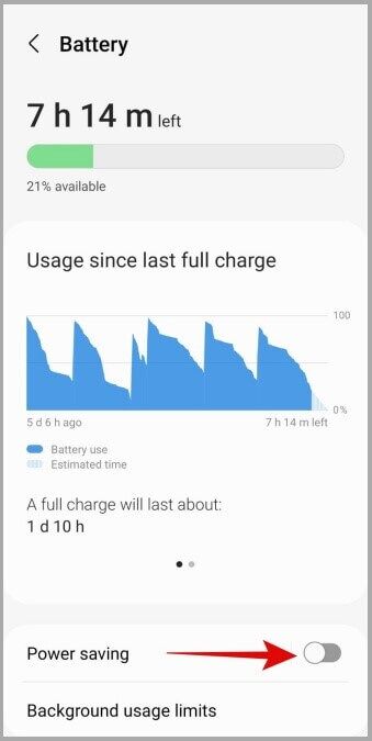 Turn-Off-Power-Saving-on-Samsung-Phone-339x675 أفضل 7 طرق لإصلاح  عدم عمل ميزة المشاركة السريعة على هواتف Samsung Galaxy