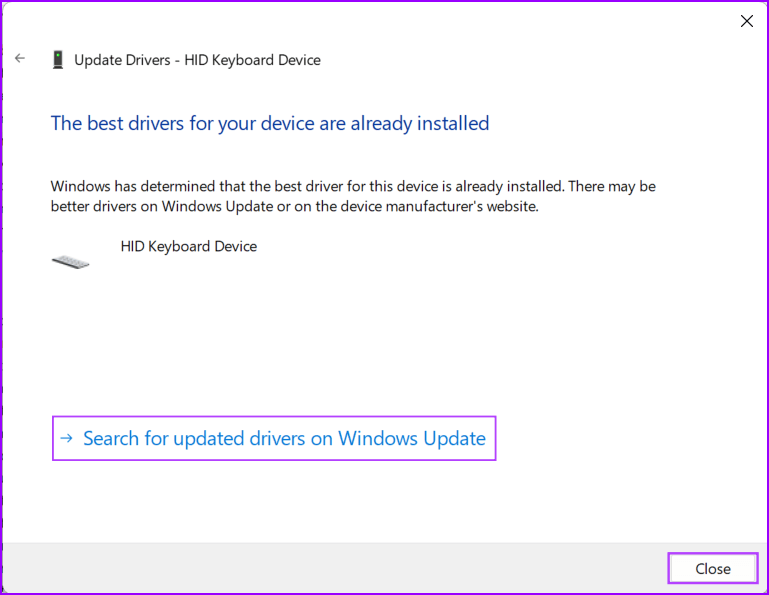 Update-or-reinstall-keyboard-drivers-03 أفضل 6 طرق لإصلاح عدم عمل Ctrl-Alt-Delete على Windows 11
