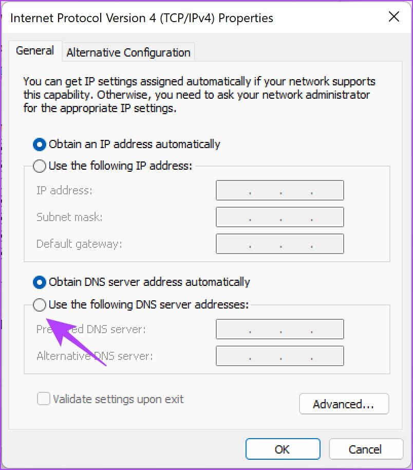 Use-Following-DNS--804x914 كيفية إصلاح عدم عمل reCAPTCHA في Chrome و Firefox والمتصفحات الأخرى