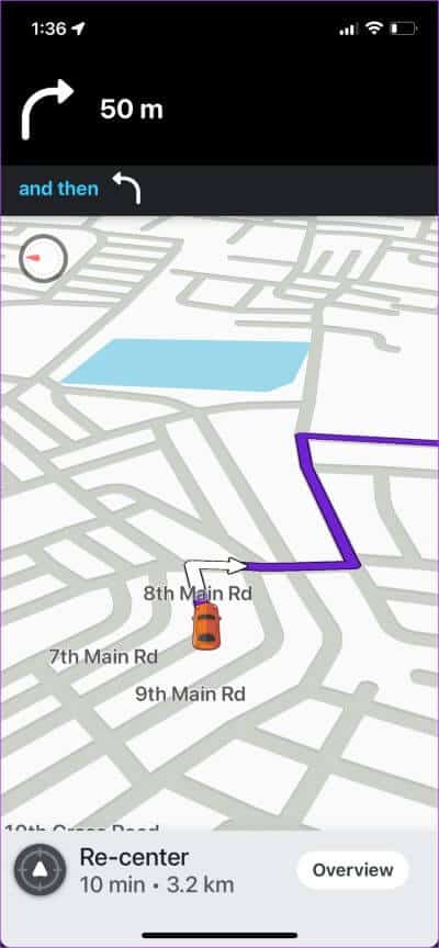 Waze-User-Interface-400x864 مقارنة Google Maps مقابل Waze: ما هو أفضل تطبيق تنقل