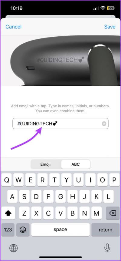 What-Can-You-Get-Engraved-on-Your-AirPods-1-713x1536-1 كيفية نقش حافظة AirPods باستخدام Memoji أو Emoji أو Text مجانًا