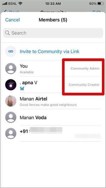 WhatsApp-Community-Creator-340x602 الإجابة على 14 سؤالًا شائعًا حول مجتمعات WhatsApp