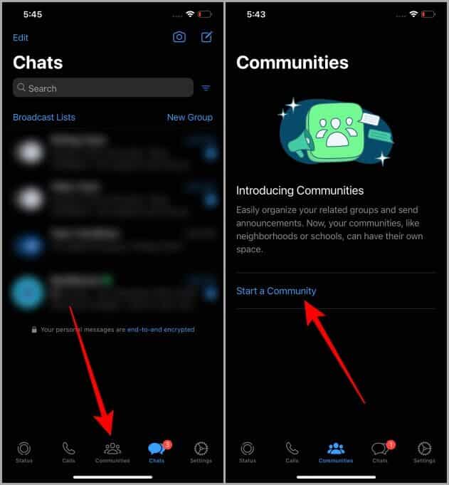 كيفية بدء أو إنشاء مجتمع WhatsApp على iOS و Android - %categories